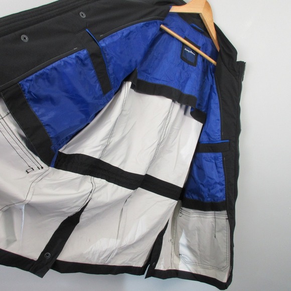 Tommy Bahama Trinidad Water Resistant Utility Jacket Men XL Black Full Zip 486 - Picture 9 of 15